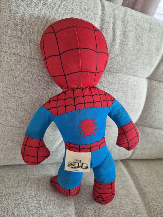 Spiderman maskotka z glosem 38 cm.