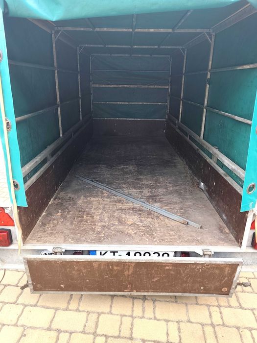 Przyczepa ANSSEMS 300m x 126m * DMC 2000KG * Zarejestrowana