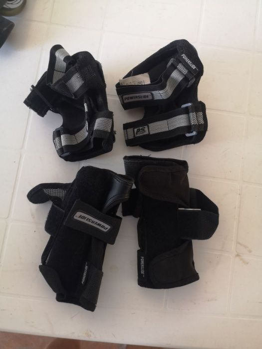 Patins em Linha pretos