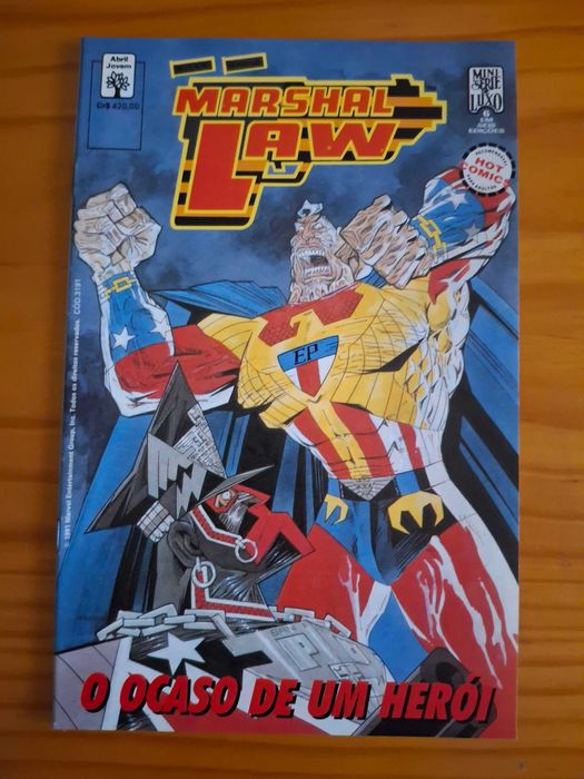 BD Mini Série de Luxo Marshall Law (Mini série em 6 volumes)