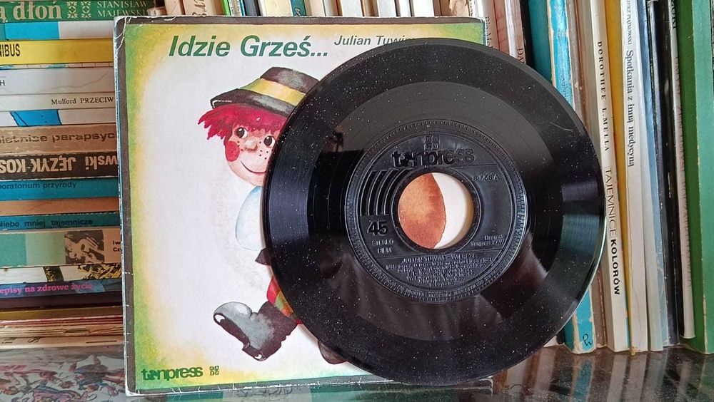 7" Julian Tuwim - wiersze Idzie Grześ... Tonpress S-556