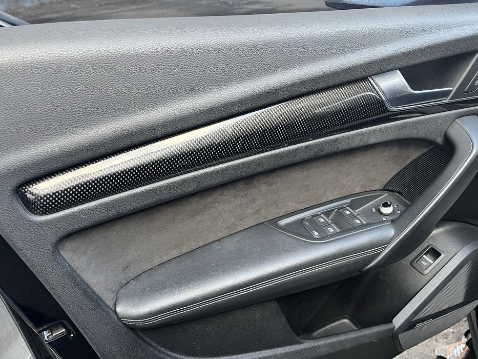 Декор карбон audi sq5 80a 2017-2025 вставки декоративні салону