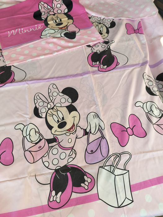 Capa edredom Minnie Rosa