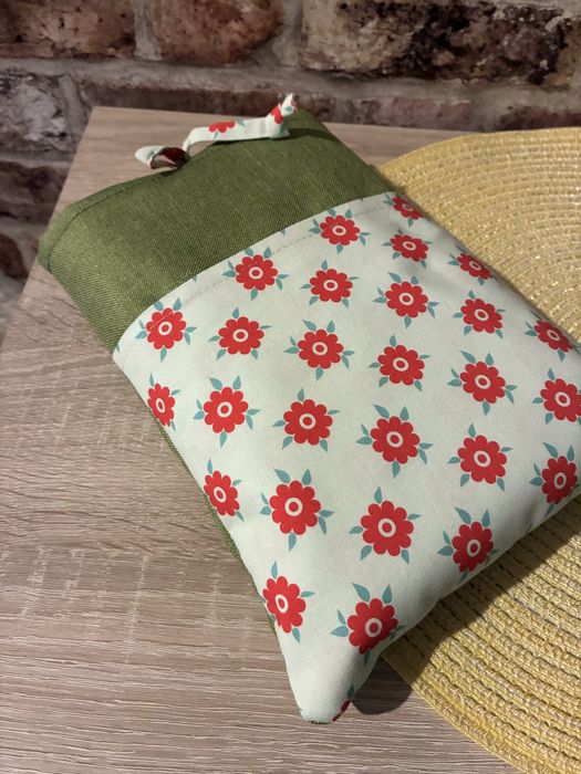 Otulacz etui na książkę handmade