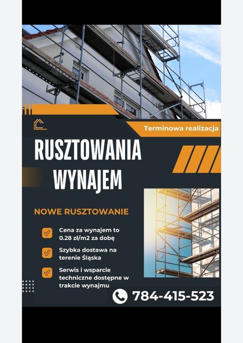 Wynajem rusztowania