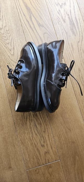 Ruby polbuty bordowy polysk