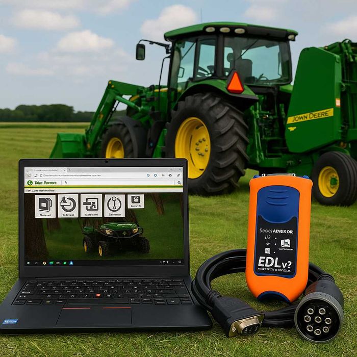 ZESTAW DIAGNOSTYCZNY John Deere Maszyny Rolnicze Traktory Diagnostyka