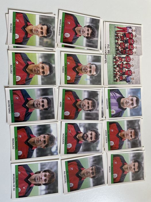 Cromos Penafiel 1991