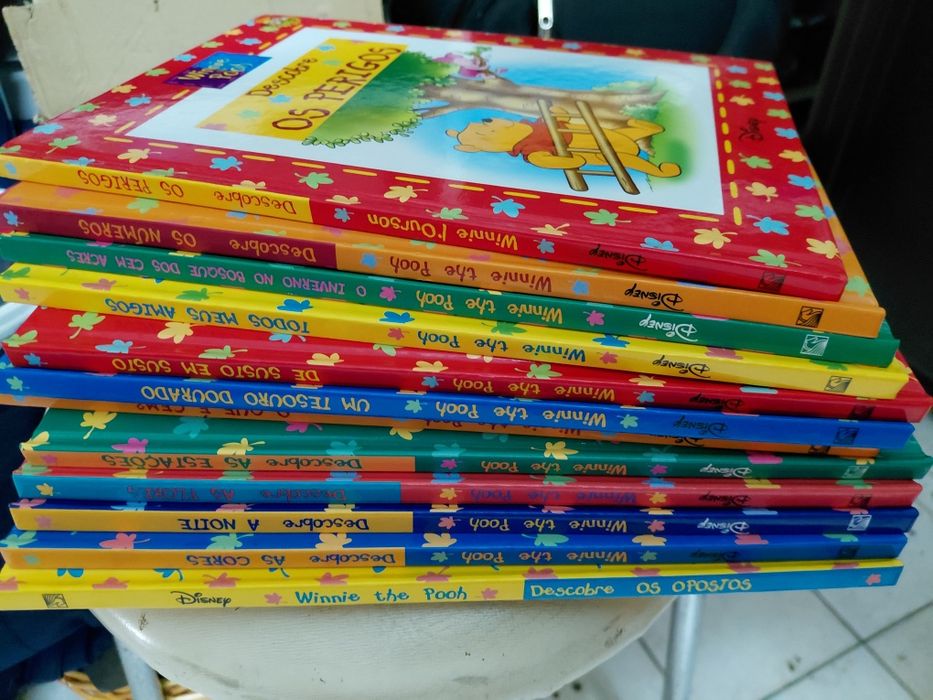 Coleção de livros Winnie Pooh