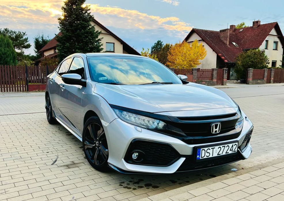 Honda Civic Civic 1,5T 182KM, polski salon, max wyposażenie, 100% bezwypadkowy