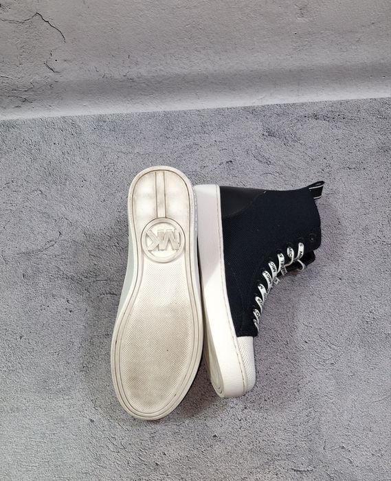 Кроссовки хайтопы Michael Kors Edie Knit женские ботинки