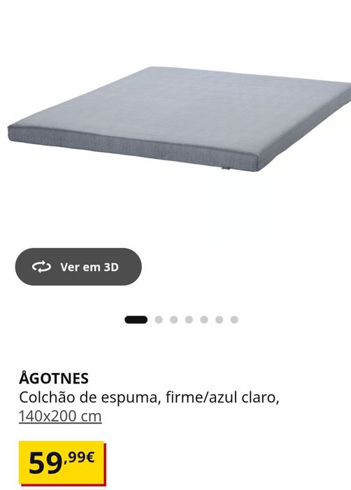 Colchao ikea 140x200