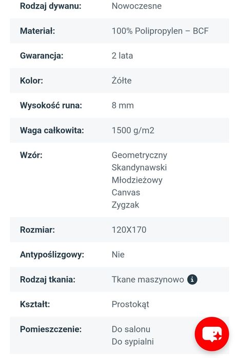 Dywan Komfort Canvas Zigzag 120x170 / 1,2 x 1,7m