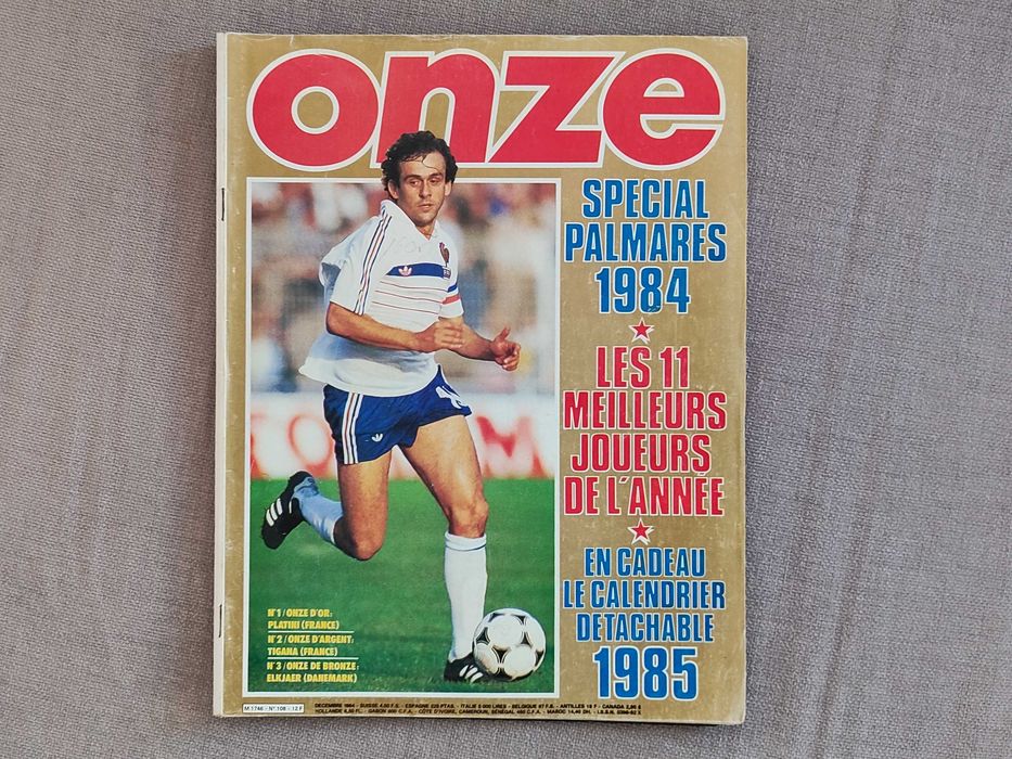 Revistas francesas de futebol: Onze (1985)