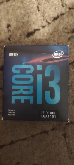 Процессор I3-9100F