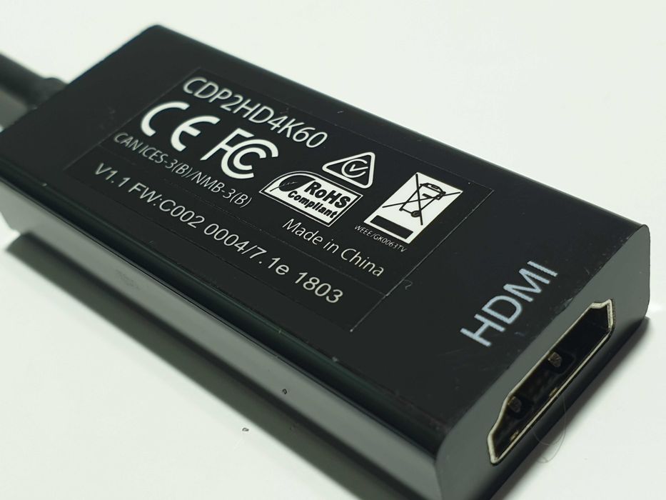 адаптер USB C to HDMI   4K 60Hz StarTech iOS Windows Android