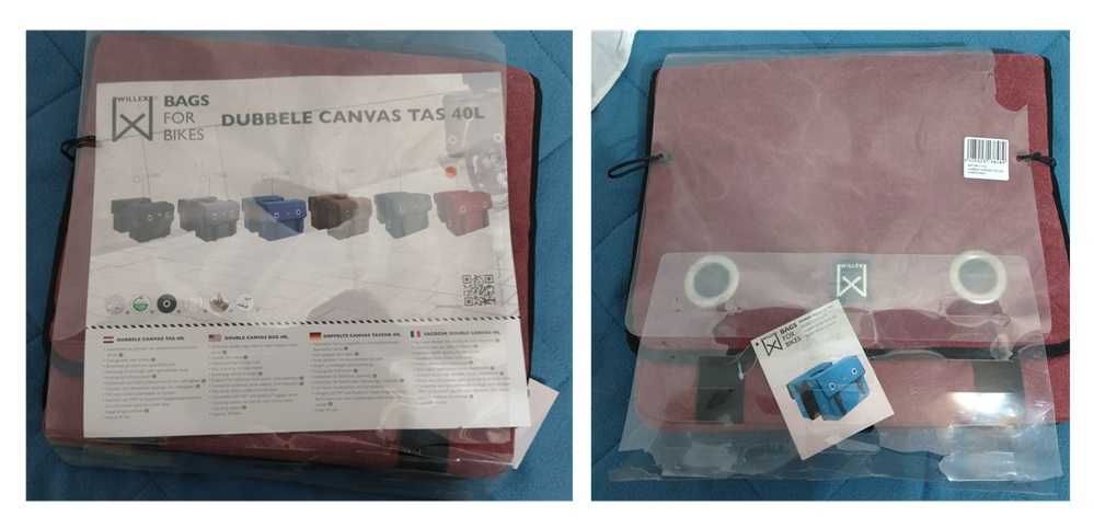 Willex mala duplo para bicicleta 52 L (152)