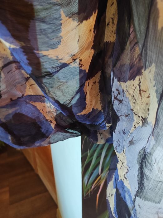 Duża bluzka 3/4 rękaw przezroczysta Tatuum rozmiar 40