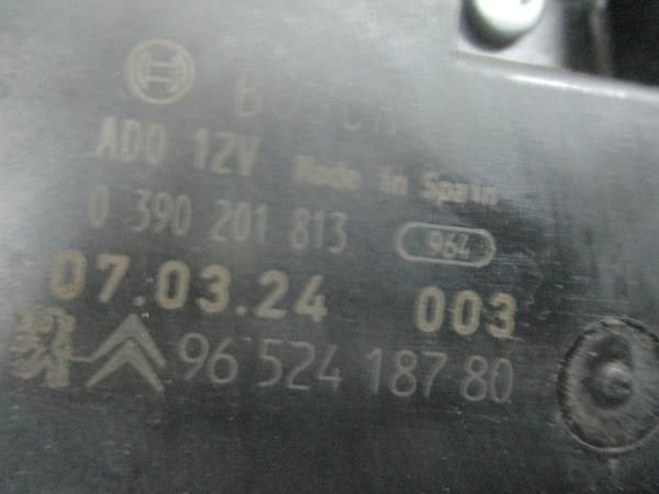 Motor limpa vidros trás PEUGEOT 207 (WA_, WC_)