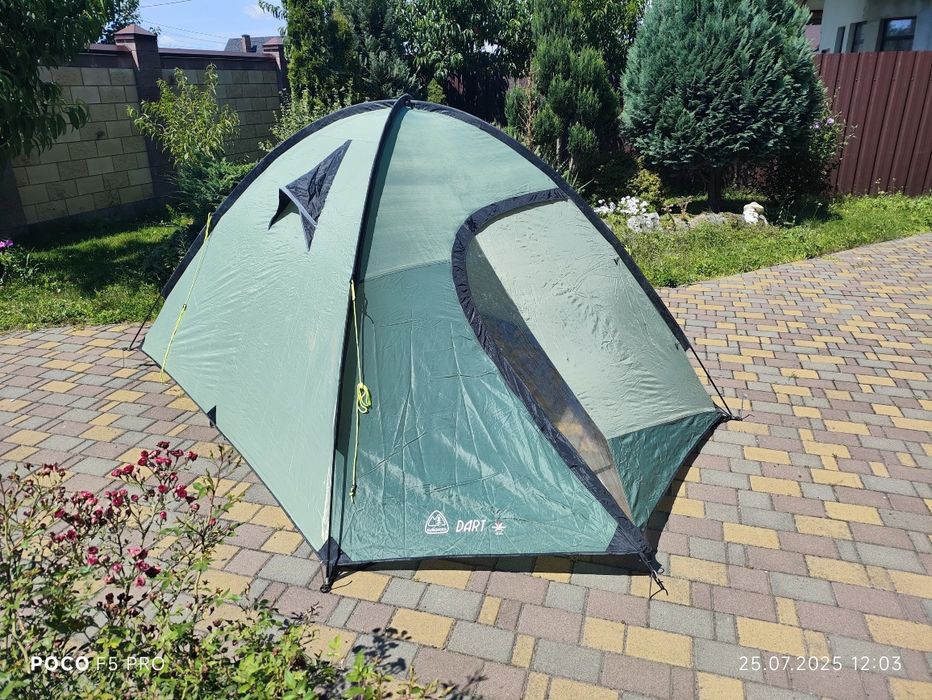 Палатка для кемпінгу Eurohike Dart 3 Man Tent
