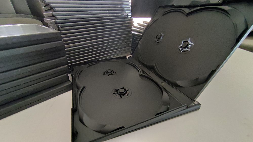 Caixas DVD em plástico (Vários Tamanhos)