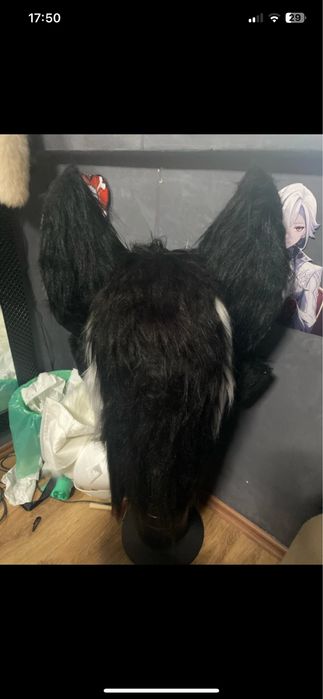 Fursuit furry kigurumi Bat-wolf emo