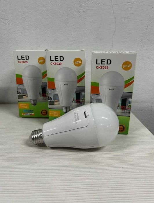 Лампа светодиодная аккумуляторная CK8039с крючком для дома и кемпинга