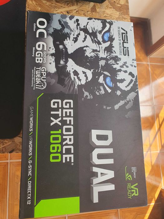 Placa Gráfica Nvidia 1060 Branca