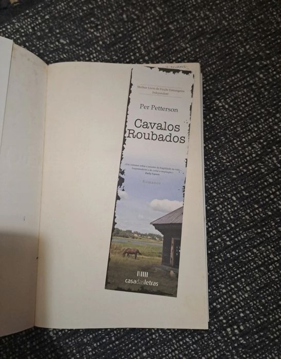 Livro "Cavalos Roubados "