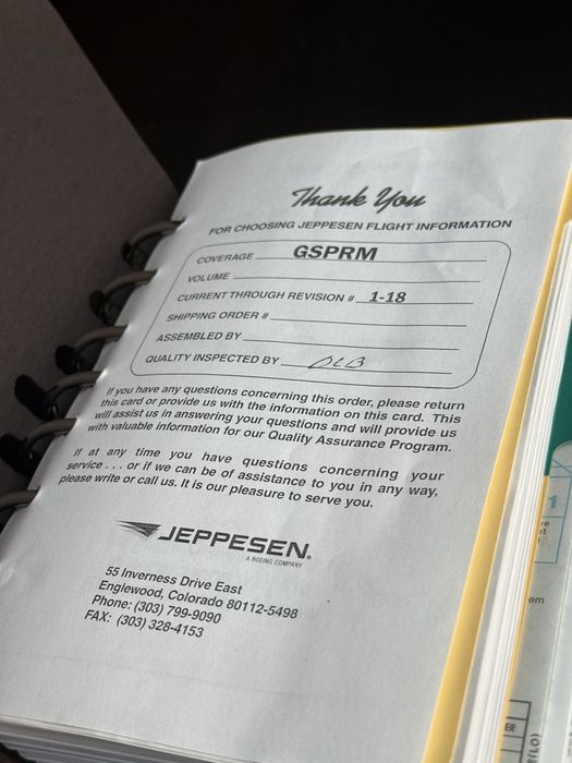 Jeppesen Airway Manual