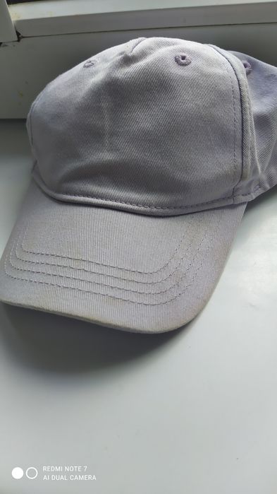 Czapka z daszkiem pastelowy fiolet / H&M