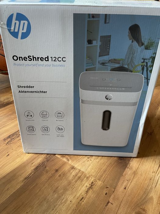 Niszczarka HP OneShred 12CC