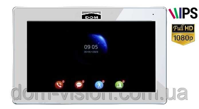 Відеодомофон DOM HD7B WIFI Панель виклику HD +Кабель камери  подарунок