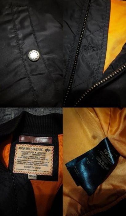 Бомбер куртка alpha industries ma 1 cwu 45