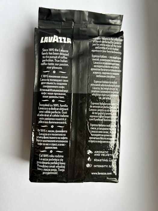 Lavazza Espresso Italiano kawa mielona 250 g NOWA Arabica