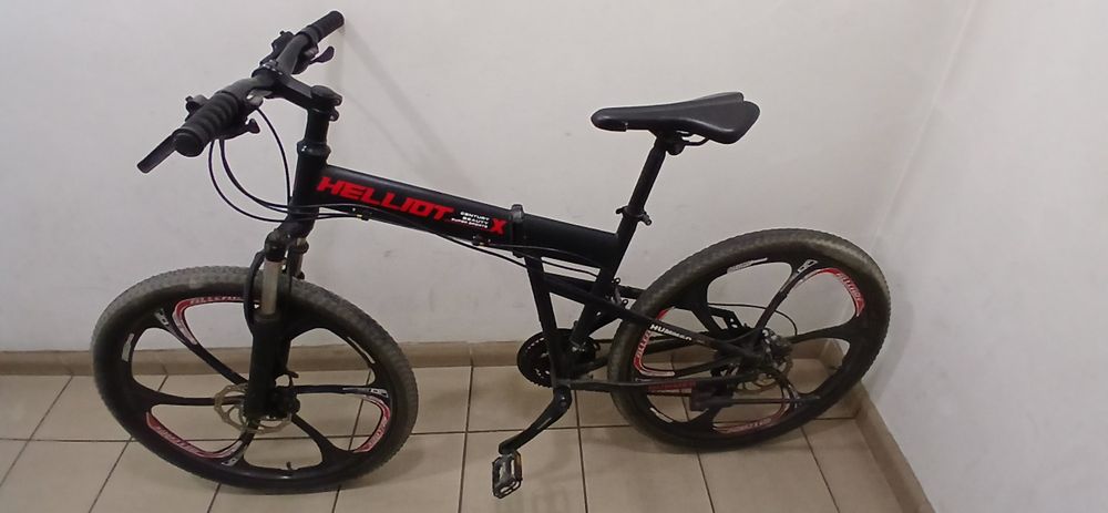 Bicicleta helliot hummer dobrável