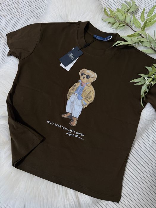 Футболка Polo Ralph Lauren Bear з ведмедиком XS S