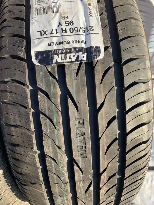 Шини нові 215/50 R17 пара Platin 2023p  літо