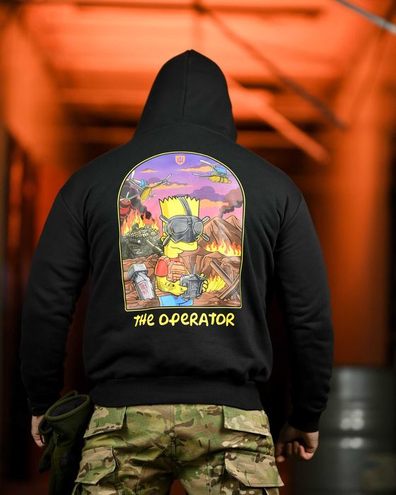 Тактичне худі мілітарі BART THE OPERATOR FPV-дрон M-3XL Без передоплат