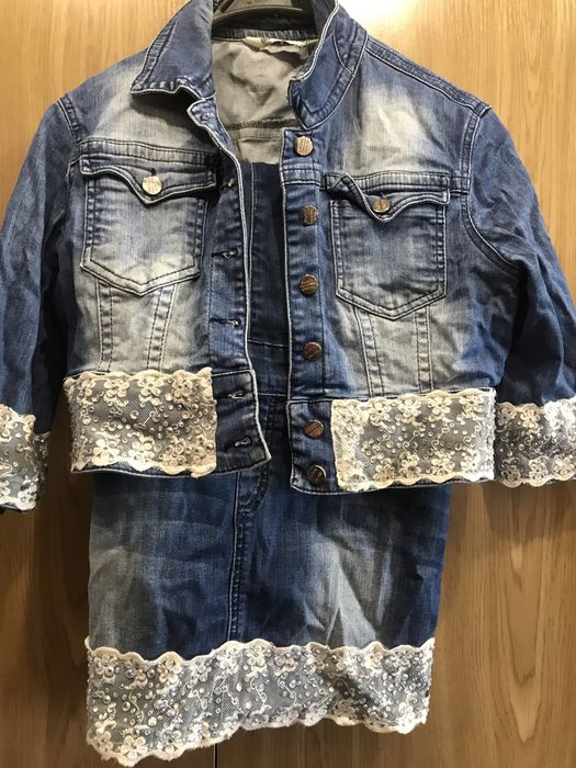 Продам недорого джинс костюм