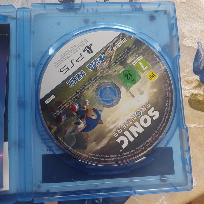 Диск Playstation 5,sonic-frontirs 7+