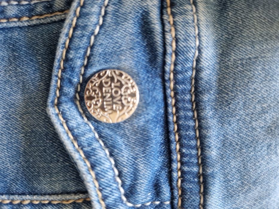Kurtka 86/92 miękki denim. Jeansowa dla dziewczynki