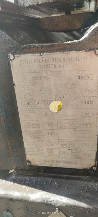 Tokarka uniwersalna TUM 25 -B