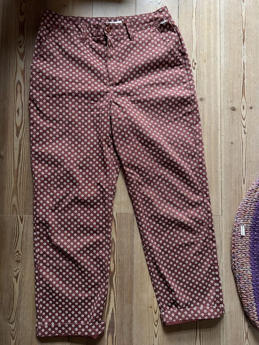 Vans spodnie chinosy w kwiatki 27