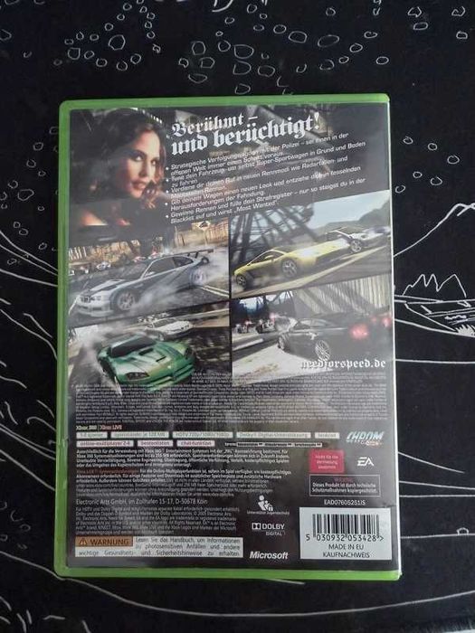 Need For Speed: Most Wanted 2005 XBOX 360 CD