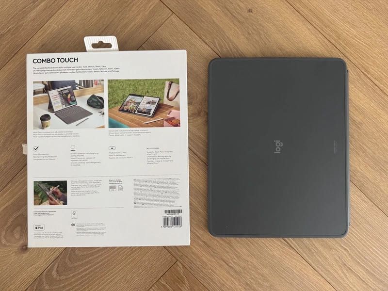 Logitech Combo Touch etui + klawiatura z gładzikiem | IPad Air 13’, M2, M3