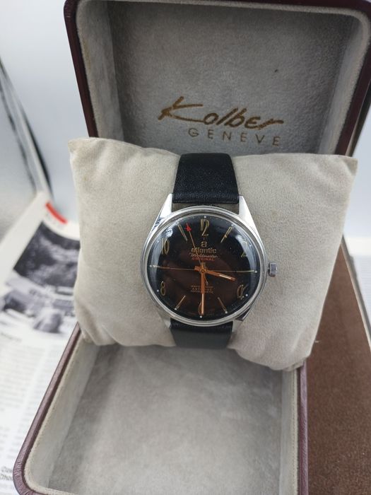 Zegarek Atlantic mechaniczny Swiss czarny