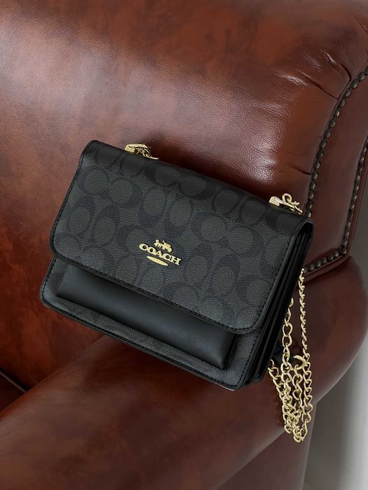 Сумка COACH | Сумка коач | Жіноча сумка Coach через плече