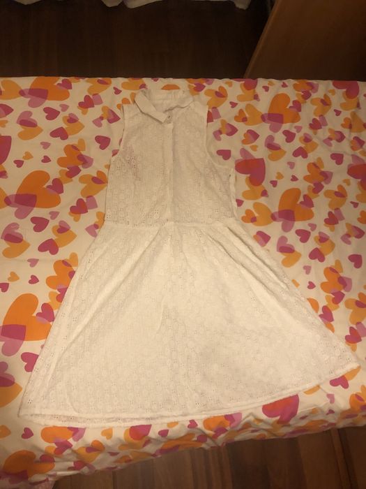 Vestido rendado de verão
