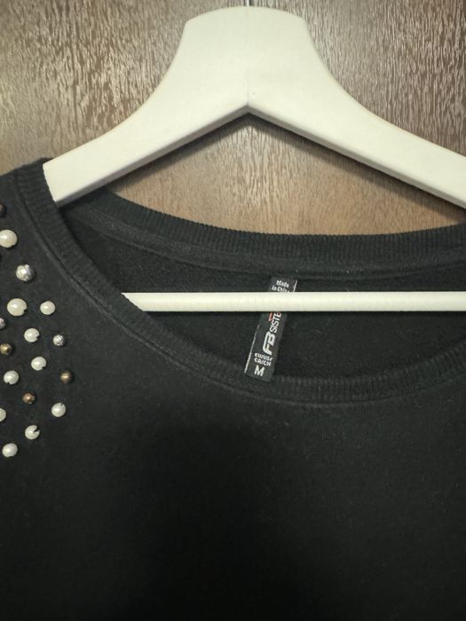 Bluza z pagonami perly